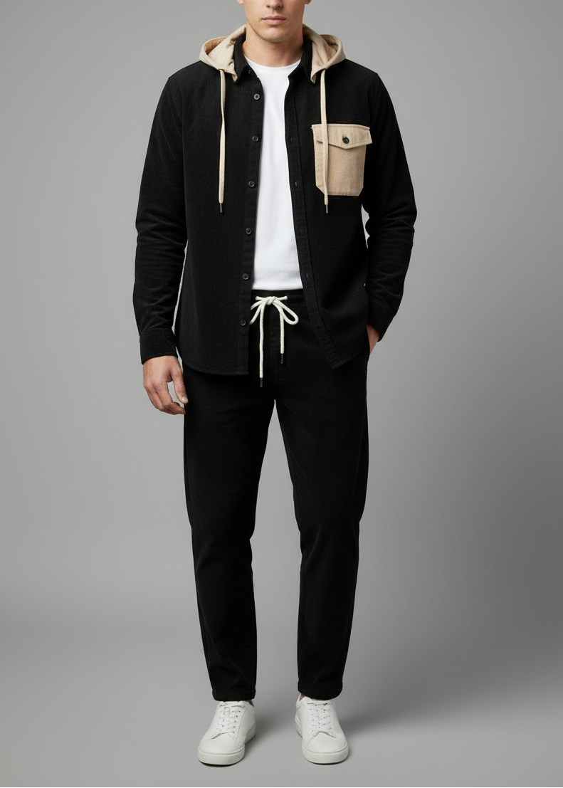 Set for Men Corduroy Material