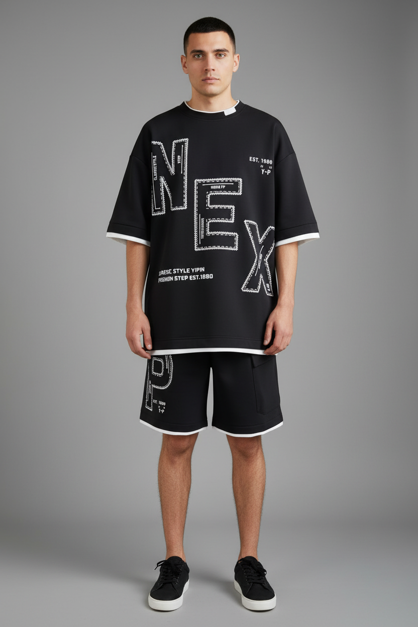 Black "NEVA" set - your clean-shaven model