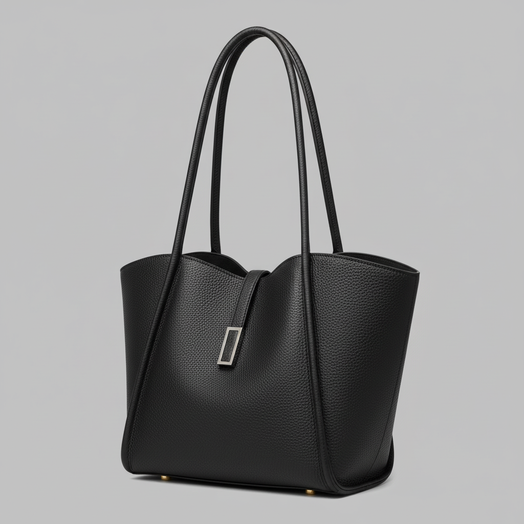 Black Tote 3/4
