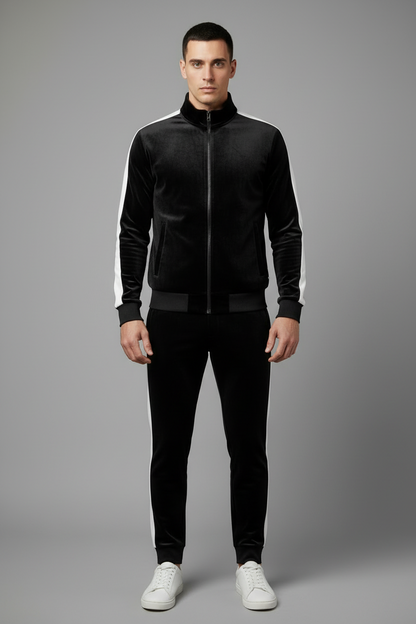 Men’s Velvet Tracksuit Set