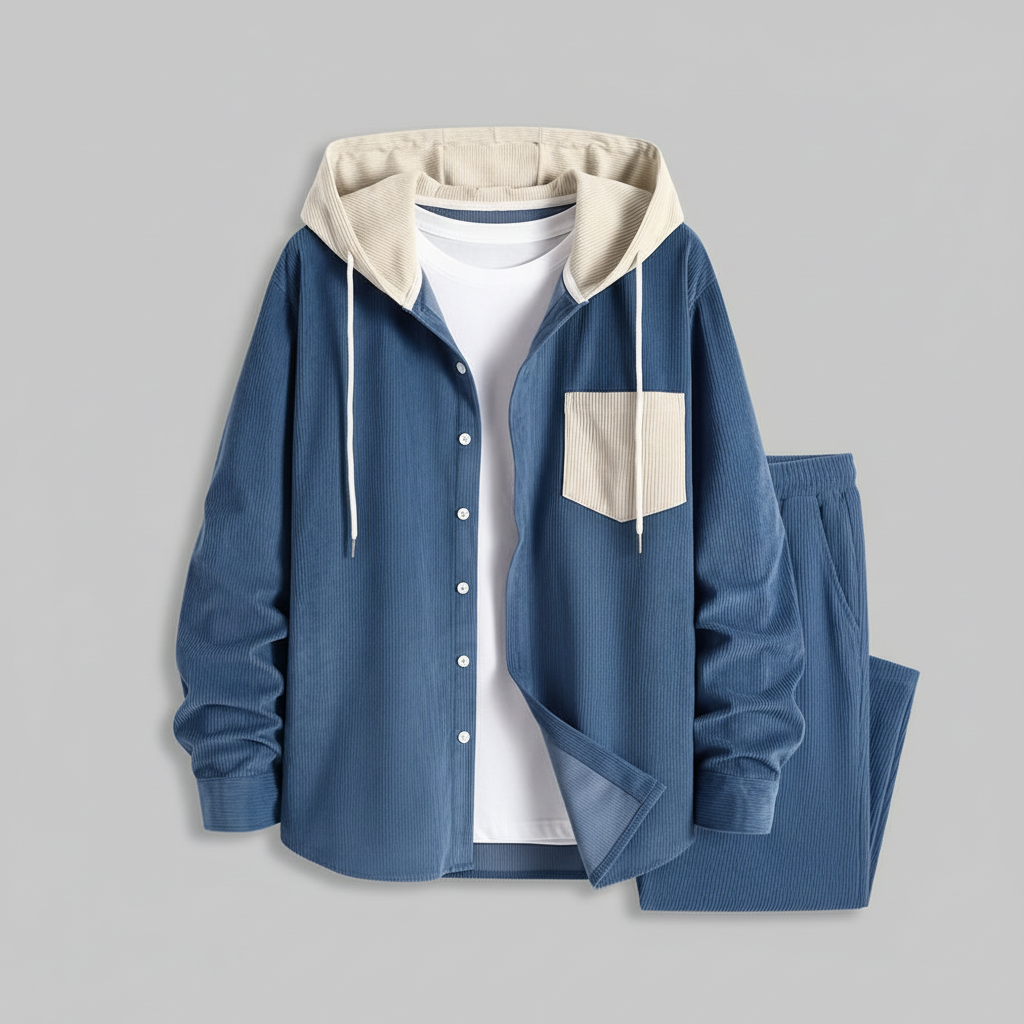 Set for Men Corduroy Material