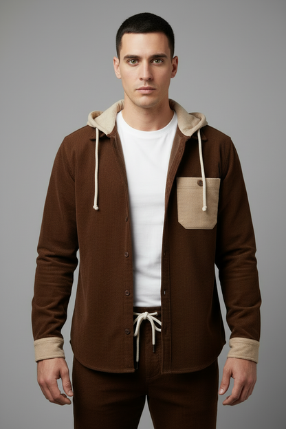 Set for Men Corduroy Material