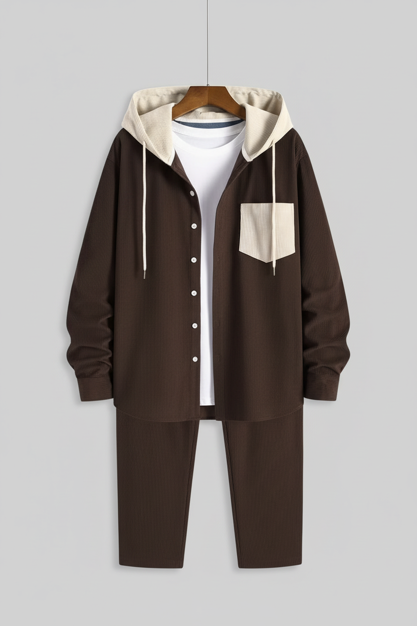 Set for Men Corduroy Material