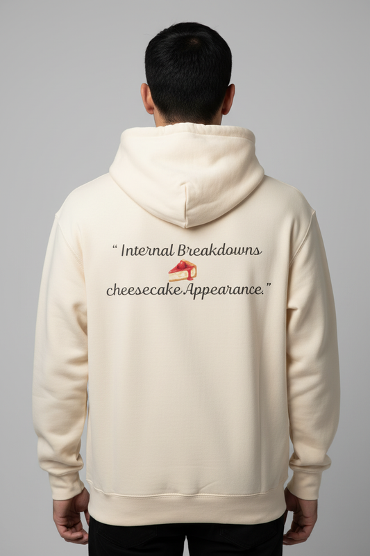 Cheesecake Hoodie Full Back