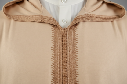 Embroidered Neckline Detail