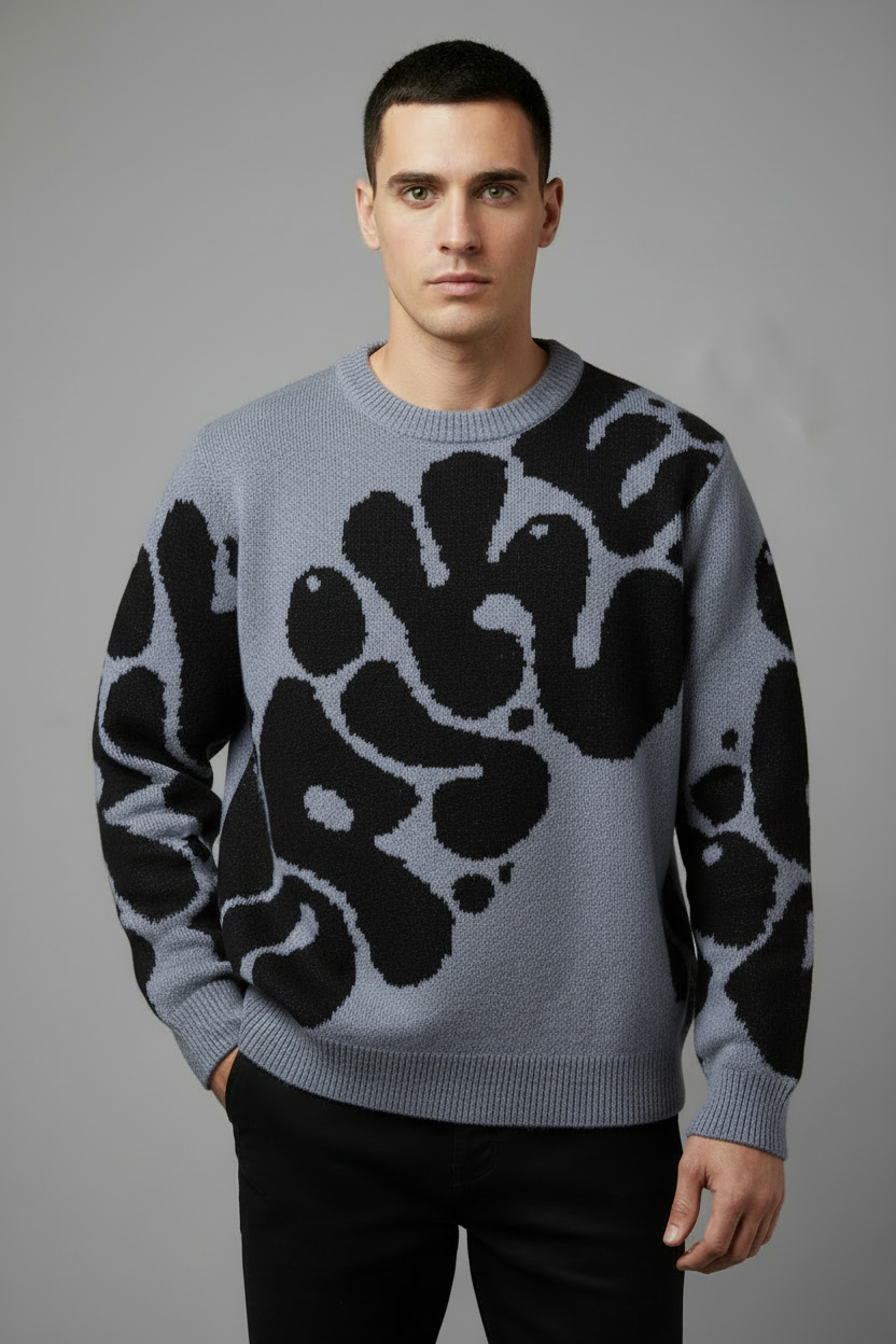 Floral Sweater