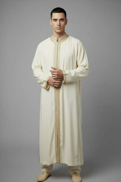 Front view - Hands clasped pose