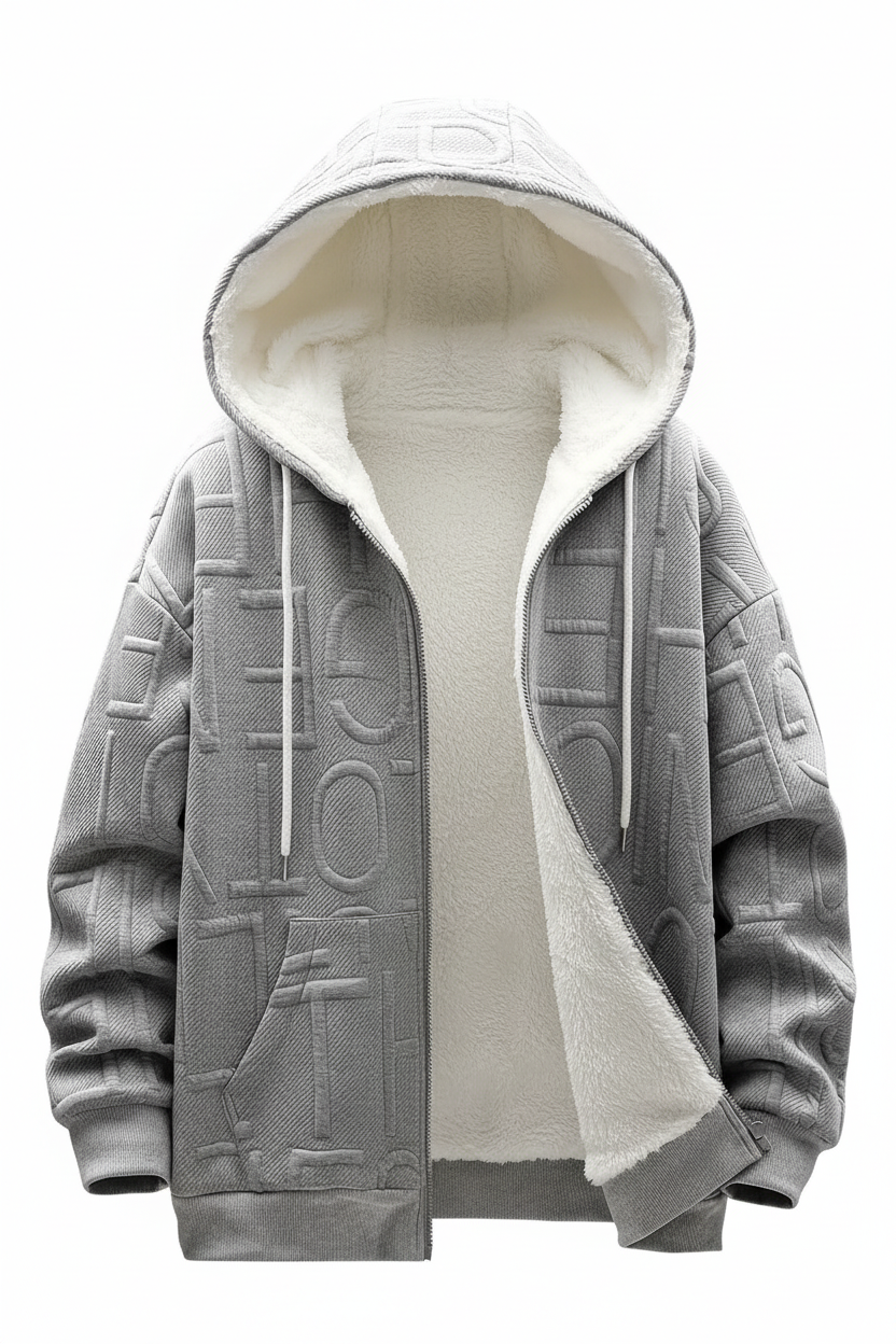 Hooded Jacket with Full-Zip