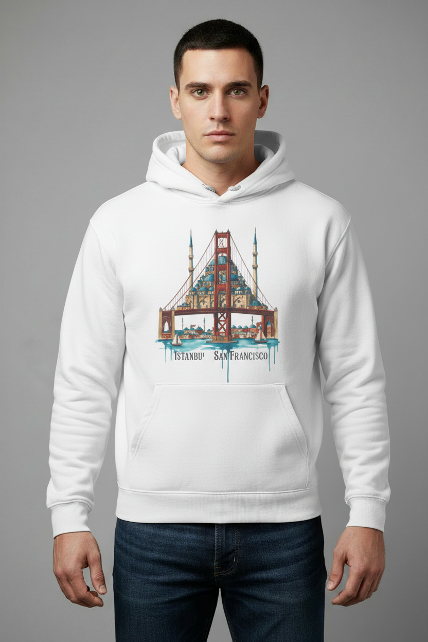 ISTANBUL × SAN FRANCISCO Culture Bridge Hoodie