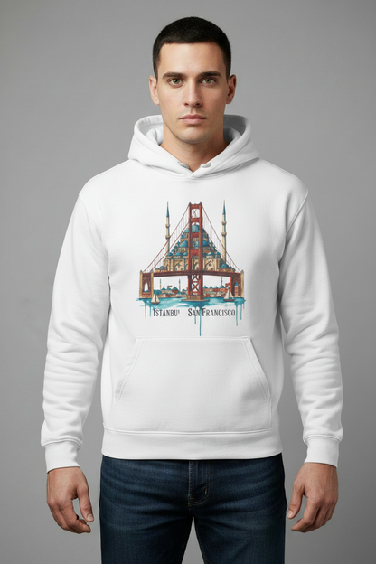 ISTANBUL × SAN FRANCISCO Culture Bridge Hoodie