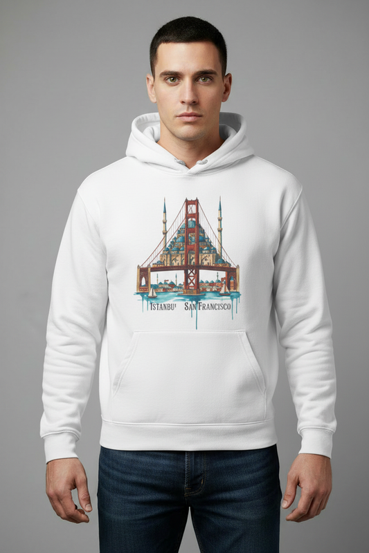 ISTANBUL × SAN FRANCISCO Culture Bridge Hoodie