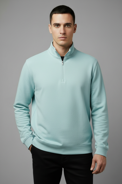 Mint Quarter-Zip