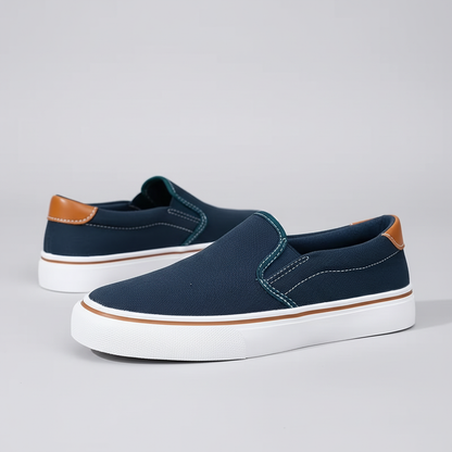 Navy Slip-On
