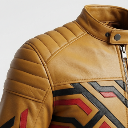 Mustard Leather Jacket