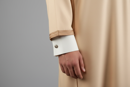 Sleeve Cuff with Qamis Detail