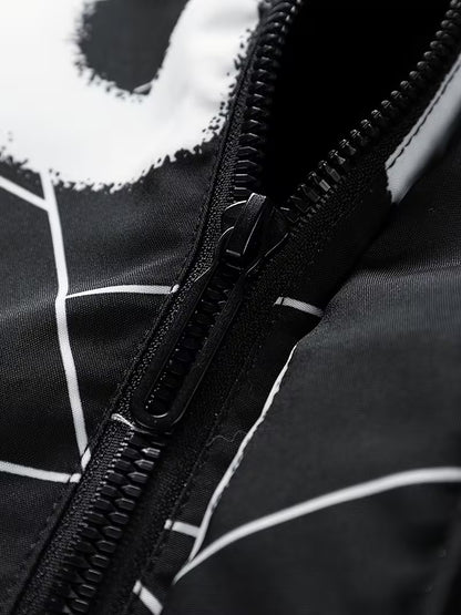 Men's Hooded Bomber Jacket