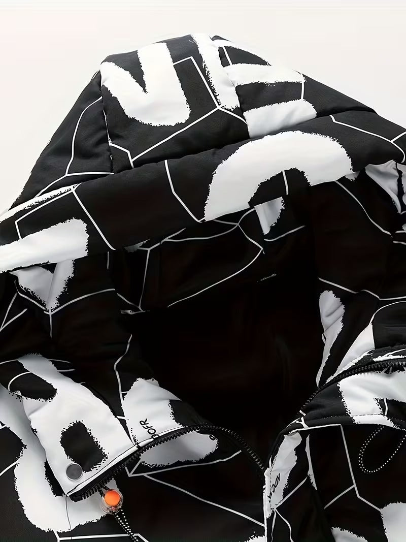 Men's Hooded Bomber Jacket