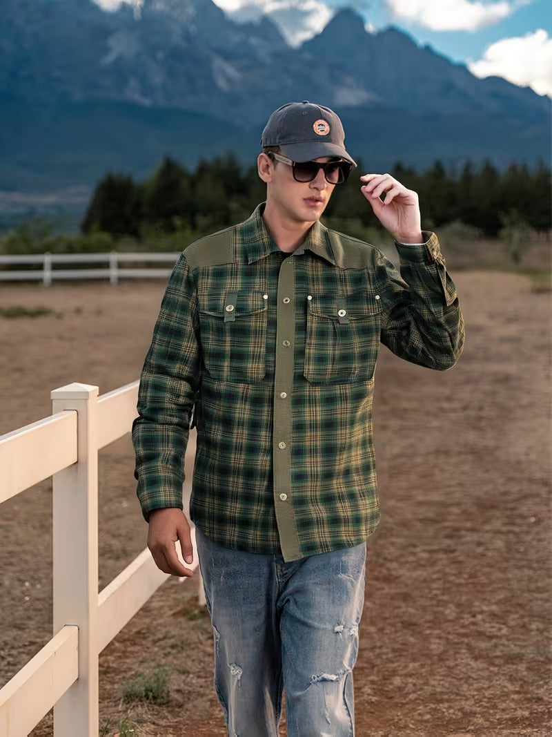 Vintage Plaid Shirt/Jacket