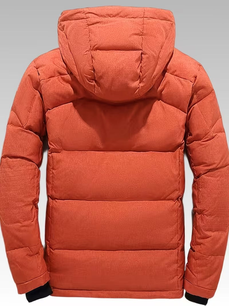 Puffer jacket, thickened padded.