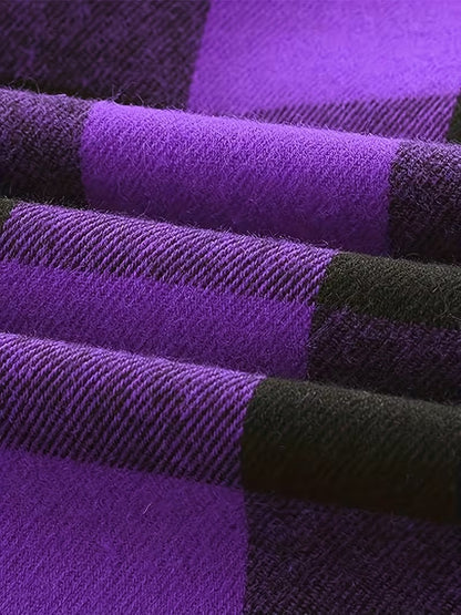 Three Pieces Men's Plaid Jacket