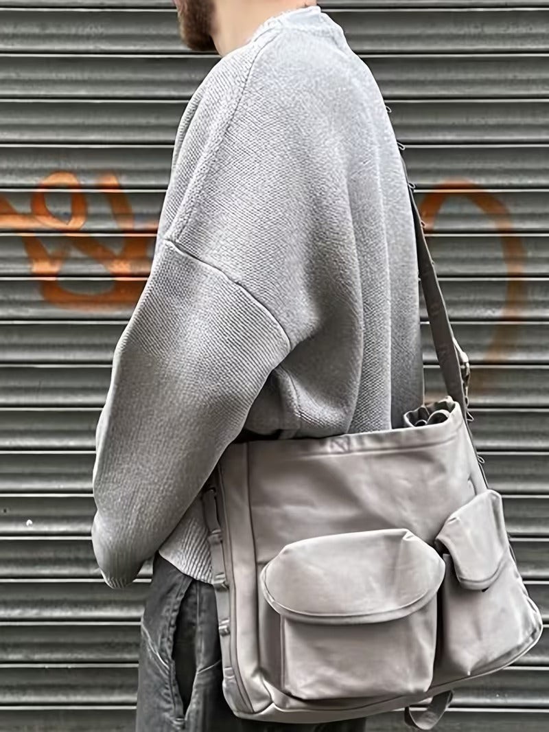 Round Neck Knit Sweater