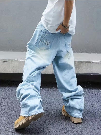American Vintage Washed Denim Pants