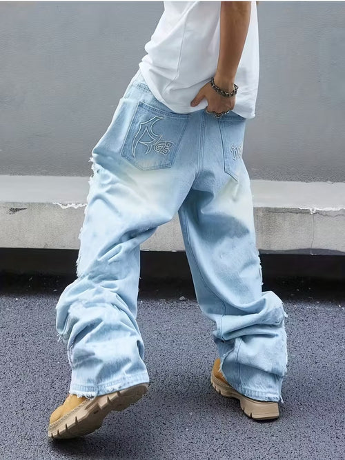 American Vintage Washed Denim Pants
