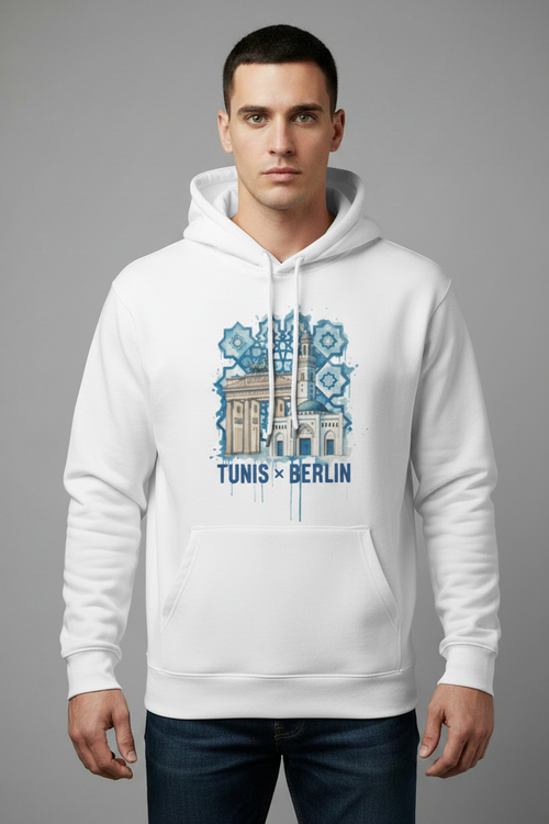 TUNIS × BERLIN Culture Bridge Hoodie