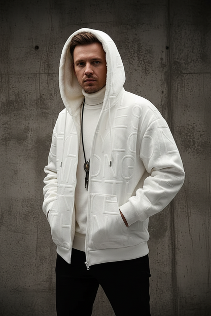 Hooded Jacket with Full-Zip